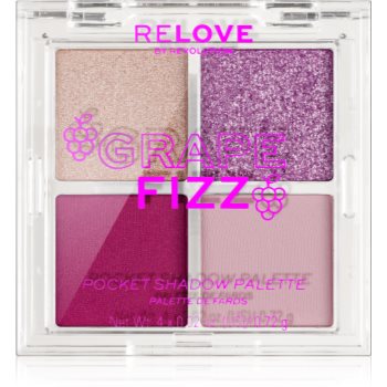 Revolution Relove Pocket Palette paletă cu farduri de ochi