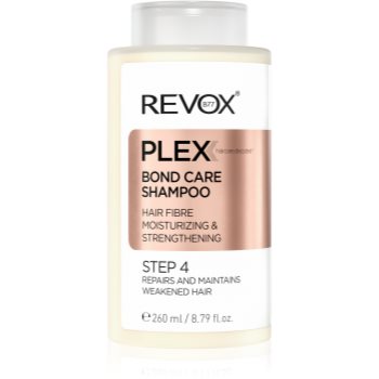 Revox B77 PLEX Bond Care Shampoo. Step 4 sampon fortifiant cu efect de hidratare