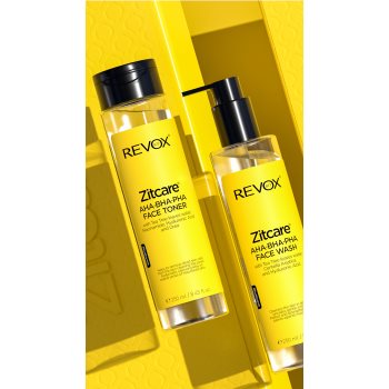 Revox B77 Zitcare AHA BHA PHA Face Wash gel de curățare blând cu efect de exfoliere - 1 | YEO