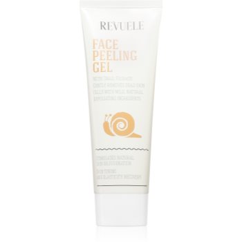 Revuele Face Peeling Gel Snail Filtrate exfoliere enzimatica blanda pentru o piele mai luminoasa