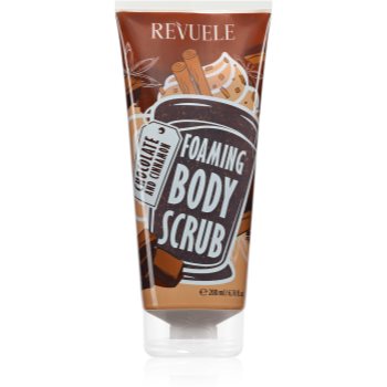 Revuele Foaming Body Scrub Chocolate and Cinnamon exfoliant pentru corp