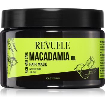 Revuele Macadamia Oil Hair Mask mască hrănitoare pentru păr vopsit