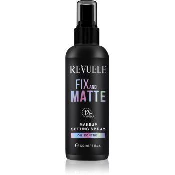 Revuele Makeup Setting Spray Fix And Matte spray de fixare si matifiere make-up