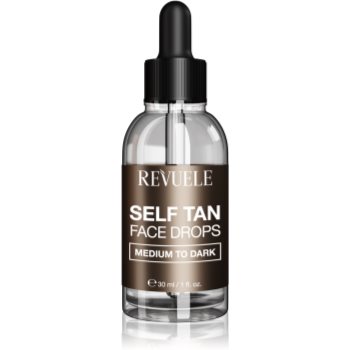 Revuele Paradise Bronze Self Tan Face Drops picaturi pentru bronzare faciale