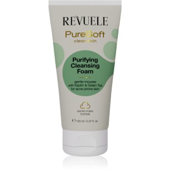 Revuele PureSoft Clean Skin Spuma curatare intensa. pentru pielea problematica