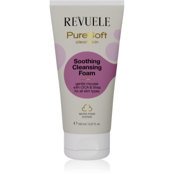 Revuele PureSoft Clean Skin spuma de curatare cu efect calmant