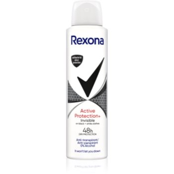 Rexona Active Protection+ Invisible spray anti-perspirant pentru femei