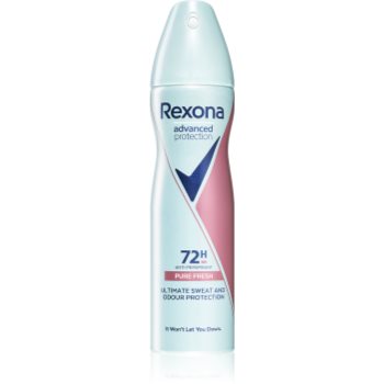 Rexona Advanced Protection Pure Fresh spray anti-perspirant 72 ore notino.ro Antiperspirante