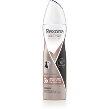 Rexona Maximum Protection Invisible spray anti-perspirant impotriva transpiratiei excesive notino.ro