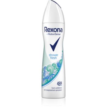 Rexona Dry & Fresh Shower Clean spray anti-perspirant 48 de ore notino.ro Antiperspirante