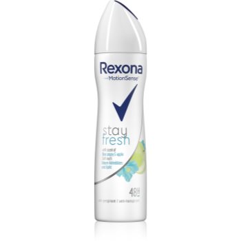 Rexona Stay Fresh Blue Poppy & Apple spray anti-perspirant 48 de ore notino.ro imagine