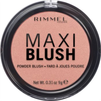 Rimmel Maxi Blush fard de obraz sub forma de pudra