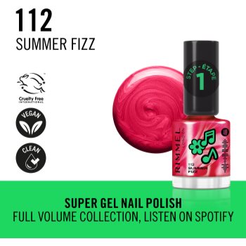 Rimmel Super Gel Lacquer lac de unghii - 1 | YEO