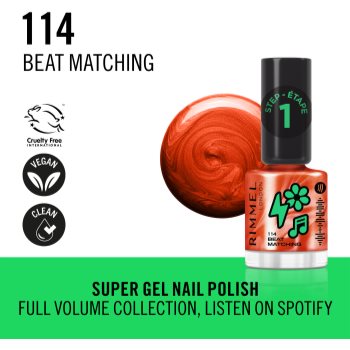 Rimmel Super Gel Lacquer lac de unghii - 1 | YEO