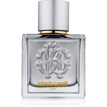 Roberto Cavalli Uomo Silver Essence Eau de Toilette pentru bărbați