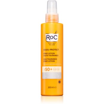 RoC Soleil Protect High Tolerance Spray Lotion spray de protecție SPF 50+
