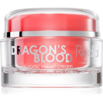 Rodial Dragon\'s Blood Velvet Cream Crema de față cu acid hialuronic pentru tenul uscat