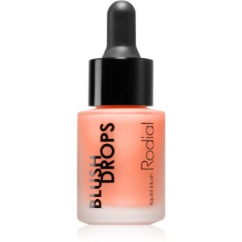 Rodial Blush Drops blush lichid și luciu de buze ofera hidratare si stralucire