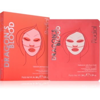 Rodial Dragon\'s Blood Hydrogel Jelly Face Mask mască intensă cu hidrogel