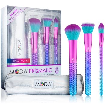 Royal and Langnickel Moda Prismatic set de pensule cu husă pentru femei