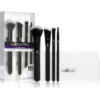  Machiaj, Royal and Langnickel MŌDA® PRO Everyday Kit set perii machiaj - Sellmag.ro