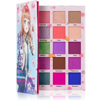 Rude Cosmetics Manga Collection Pigments & Shadows Palette paletă cu farduri de ochi