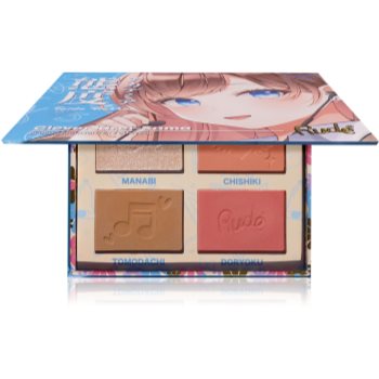 Rude Cosmetics Manga Face Palette paleta pentru fata multifunctionala faciale