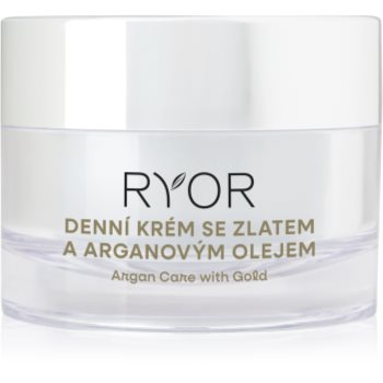 RYOR Argan Care with Gold денний крем із золотом та аргановою олією 50 мл