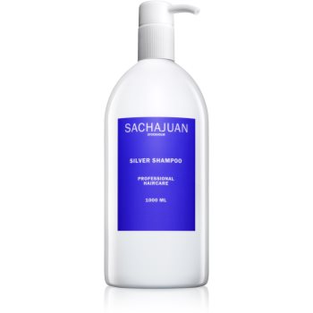 Sachajuan Silver Shampoo șampon pentru păr blond neutralizeaza tonurile de galben