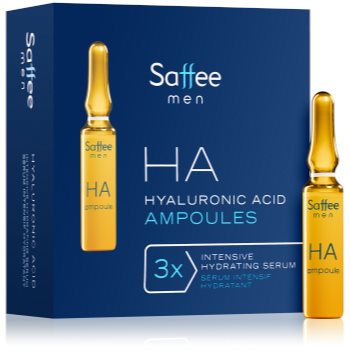 Saffee men urban dtx fiolă – 3 zile de tratament cu acid hialuronic