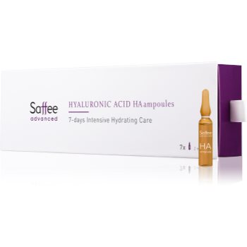 Saffee Advanced Hyaluronic Acid Ampoules fiolă – 7 zile de tratament intens cu acid hialuronic imagine 2021 notino.ro