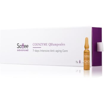 Saffee Advanced Coenzyme Q10 Ampoules fiolă – 7 zile de tratament intens cu coenzima Q10 imagine 2021 notino.ro
