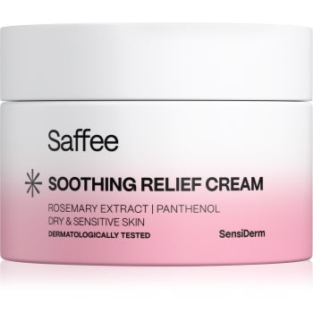Saffee SensiDerm Soothing Relief Cream cremă calmantă pentru ten uscat și sensibil