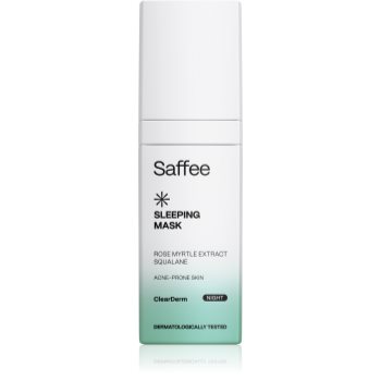 Saffee ClearDerm Sleeping Mask Masca de noapte pentru pielea problematica