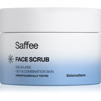Saffee BalanceDerm Face Scrub exfoliant facial pentru ten gras și mixt