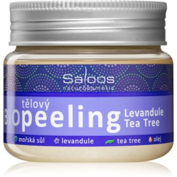 Saloos Bio Peeling Lavender & Tea Tree exfoliant pentru corp Online Ieftin Notino