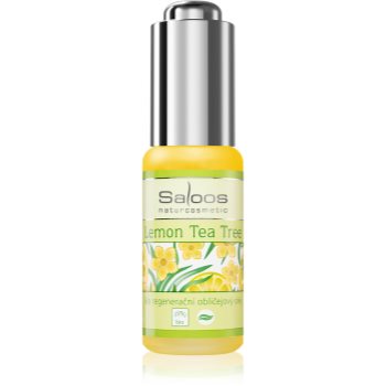 Saloos Bio Skin Oils Lemon Tea Tree ulei pentru regenerare pentru ten gras si problematic