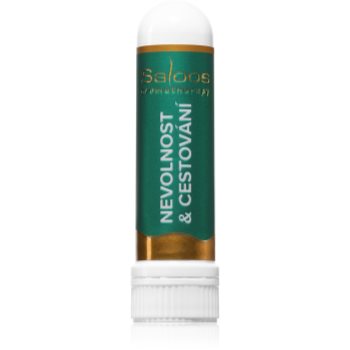 Saloos Aromatherapy Nevolnost & Cestování baton inhalator cu uleiuri esentiale