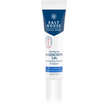 Salt House Dead Sea Therapy Eye Cream 24h crema de ochi hidratanta cu acid hialuronic
