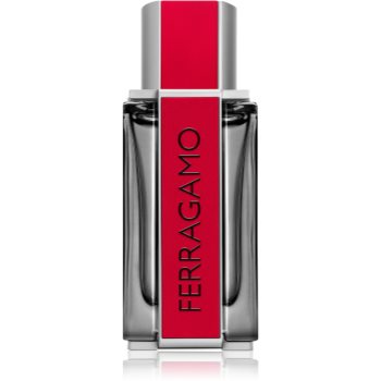 Ferragamo Red Leather Eau de Parfum pentru bărbați