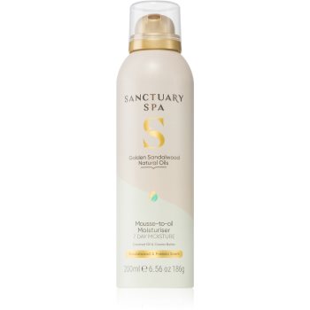 Sanctuary Spa Golden Sandalwood spumă hidratantă cu efect de nutritiv