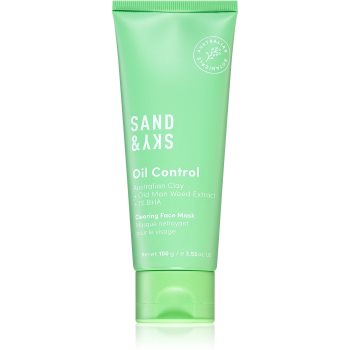 Sand & Sky Oil Control Clearing Face Mask Masca De Normalizare Si Curatare Profunda Pentru Ten Gras Si Problematic