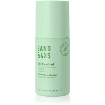 Sand & Sky Oil Control Clearing Moisturiser Fluid pentru hidratare usoara pentru ten gras accesorii imagine noua