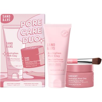 Sand & Sky Australian Pink Clay Pore Care Duo set pentru îngrijirea pielii