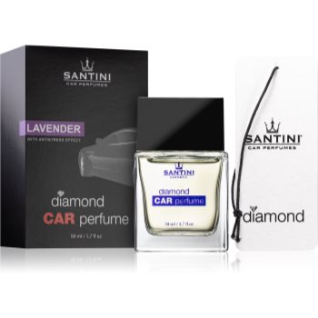 SANTINI Cosmetic Diamond Lavender parfum pentru masina cosmetic imagine noua