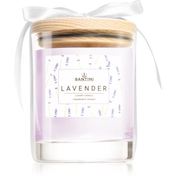 SANTINI Cosmetic Lavender lumânare parfumată