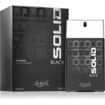 Sapil Solid Black Eau de Toilette pentru bărbați - 1 | YEO
