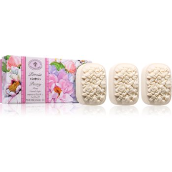 Saponificio Artigianale Fiorentino Peony Set set de săpunuri solide