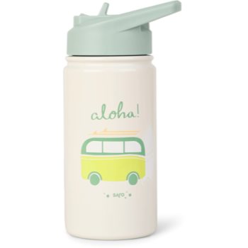 Saro Baby Thermos Bottle with Straw termos cu pai