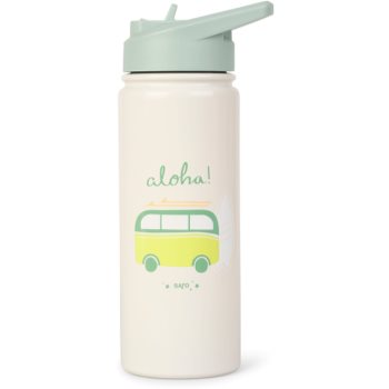 Saro Baby Thermos Bottle with Straw termos cu pai